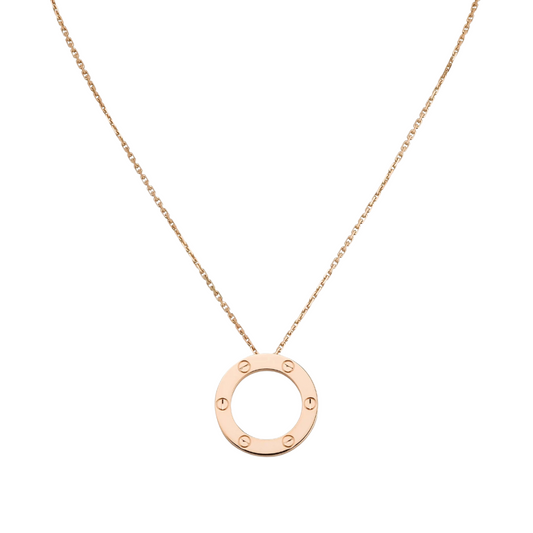 Love Pendant 18ct Rose Gold