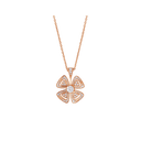 Fiorever Necklace Belle Vante Ethical Rose Gold Diamonds