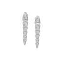 Serpenti Viper Earrings Belle Vante Ethical White Gold Diamonds