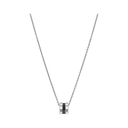 Ice Cube Black HyCeram® Pendant Ethical White Gold 797005-9002