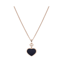 Happy Hearts Pendant Belle Vante Ethical Rose Gold Diamond Aventurine