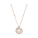 Precious Lace Vague Diamond Pendant Ethical Rose Gold 798349-5001