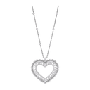 Precious Lace Cœur Diamond Pendant Ethical Gold 798353-1001