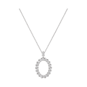 L'Heure du Diamant Marquise Pendant Ethical White Gold Diamonds