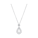 L'Heure du Diamant Drop Pendant Ethical White Gold Diamonds