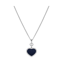 Happy Hearts Pendant Belle Vante Ethical White Gold Diamonds Aventurine