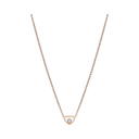 My Happy Hearts Necklace Belle Vante Ethical Rose Gold Diamond