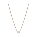 My Happy Hearts Necklace Belle Vante Ethical Rose Gold Mother-of-Pearl