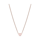 My Happy Hearts Necklace Belle Vante Ethical Rose Gold Pink Opal