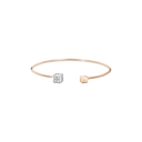 Ice Cube Be Cube Choker Ethical Rose and White Gold Diamond