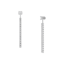Ice Cube Earrings Belle Vante Ethical White Gold Diamonds @830243-1001