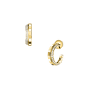 Ice Cube Earrings Belle Vante Ethical Yellow Gold Diamonds @837008-0001