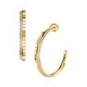 Ice Cube Single Clip-On Belle Vante Ethical Yellow Gold Diamonds @837008-0002