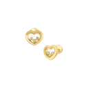 Happy Diamonds Icons Earrings Diamond Ethical Yellow Gold 83A611-0001