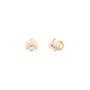 Ice Cube Be Cube Earrings Belle Vante Ethical Rose Gold