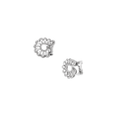 Precious Lace Vague Earrings Belle Vante Ethical White Gold Diamonds @848349-1001