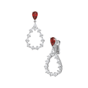 L'Heure du Diamant Drop Earrings Diamond Ethical White Gold 84A063-1301