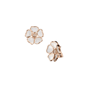 Happy Hearts Flowers Earrings Ethical Rose Gold Diamonds Mother-of-Pearl 84A085-5301
