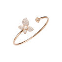 Happy Butterfly X Mariah Carey Bangle Belle Vante Ethical Rose Gold Diamonds