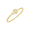 Happy Hearts Golden Hearts Bangle Ethical Yellow Gold Diamonds