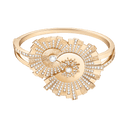 Medium Rose Gold Diamond Decor Palace Bracelet