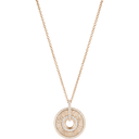 Medium Rose Gold Diamond Pendant