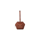Ice Cube Mini Top Handle Bag Belle Vante Ethical Cognac Calfskin
