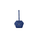 Ice Cube Mini Top Handle Bag Belle Vante Ethical Navy Blue Calfskin @95000-1447