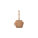 Ice Cube Mini Top Handle Bag Belle Vante Ethical Camel Calfskin @95000-1450