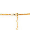 9ct Yellow 0.10ct Diamond Links Bracelet