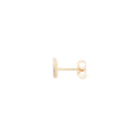 9ct Yellow Gold 0.06ct Diamond Triangle Earrings