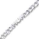 925 Silver Mum Curb Bracelet
