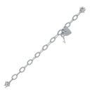 925 Silver Cubic Zirconia Set Bracelet