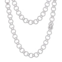 925 Silver Cubic Zirconia Set Collarette