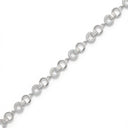 925 Silver Rhodium Plated Cubic Zirconia Set Bracelet