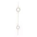 925 Silver Rhodium Plated Cubic Zirconia Set Bracelet