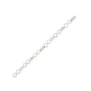 925 Silver Rhodium Plated Cubic Zirconia Set Bracelet