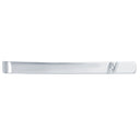 925 Silver Natural Diamond Set Tie Slide
