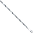 925 Silver Cuban Gauge Chain