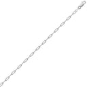 925 Silver Paperclip Chain 2.4mm Gauge Chain