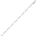 925 Silver Paperclip Chain 3.8mm Gauge Bracelet
