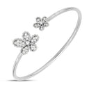 Jasmine Bangle with Diamonds