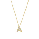 Tiny Treasure Necklace in 18kt Yellow Gold with Diamonds