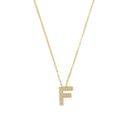 Tiny Treasure Necklace in 18kt Yellow Gold with Diamonds
