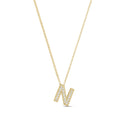 Tiny Treasure Necklace in 18kt Yellow Gold with Diamonds