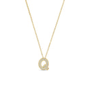 Tiny Treasure Necklace with Diamonds