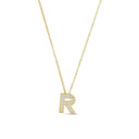 Tiny Treasure Necklace in 18kt Yellow Gold with Diamonds