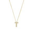 Tiny Treasure Necklace in 18kt Yellow Gold with Diamonds