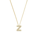 Tiny Treasure Necklace in 18kt Yellow Gold with Diamonds