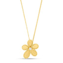Jasmine Necklace in 18kt Yellow Gold with Diamonds